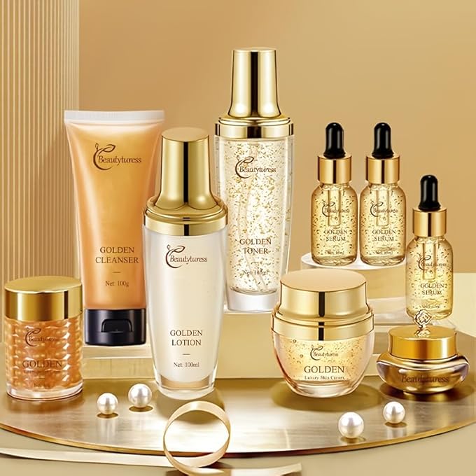 STRBOXONG SNAIL MUCIN FACIAL SKINCARE SET FOR WOMEN, SUITABLE FOR ALL SKIN TYPES - DEEP MOISTURIZING & NOURISHING WITH COLLAGEN, BIRTHDAY & VALENTINE'S DAY GIFT - ANTI-AGING SKIN CARE SET, FACE KITS DAILY CARE - Image 1
